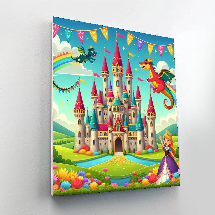 Fairytale Kingdoms Painting Number Kit