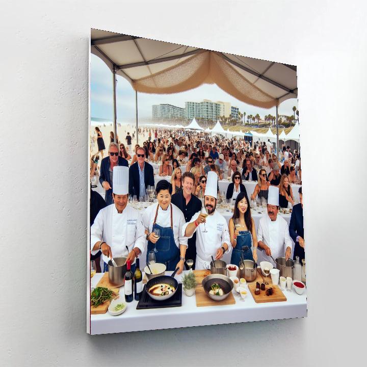 South Beach Wine & Food Festival - Usa Paint By Numbers