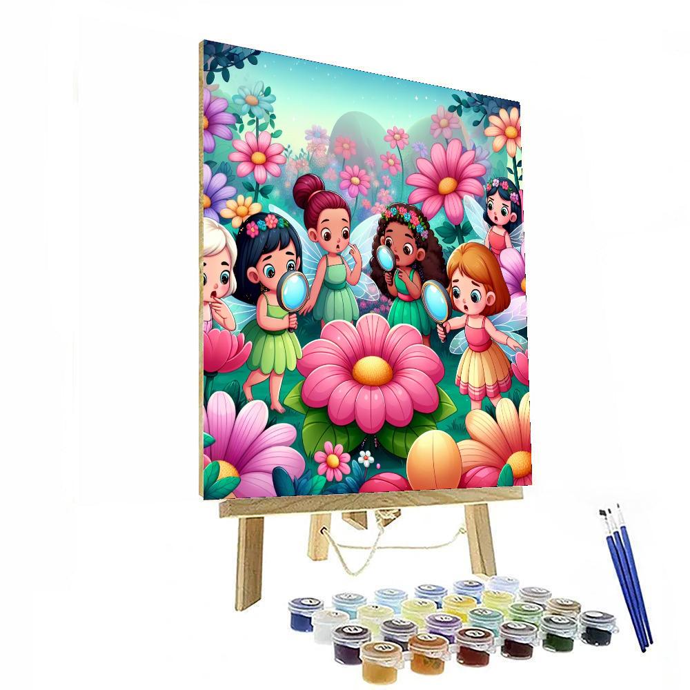 Fairy Garden Mystery Number Painting
