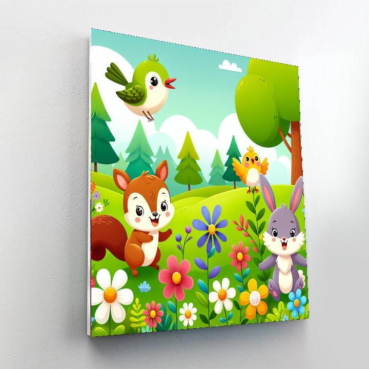 Nature's Secret Meadow Paint By Numbers Kits