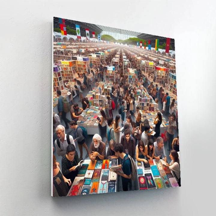 Festival Internacional Del Libro - Argentina Painting By Numbers Kit