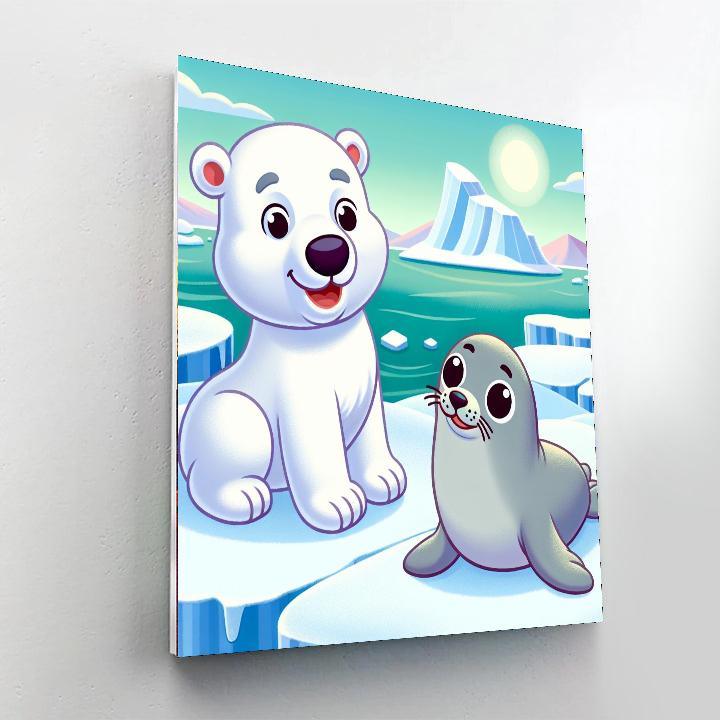 Arctic Adventure Trek Paint By Numbers Kits