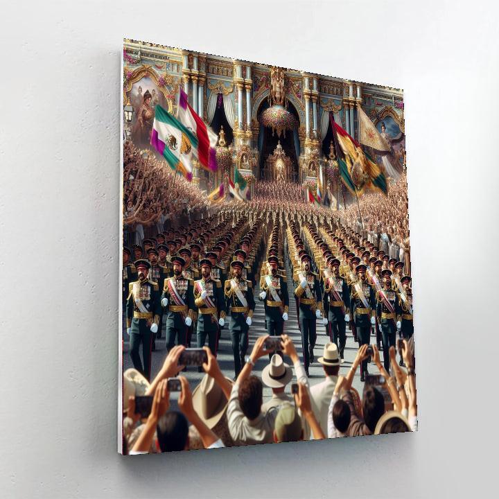 Queen’s Birthday Parade Paint By Numbers Art