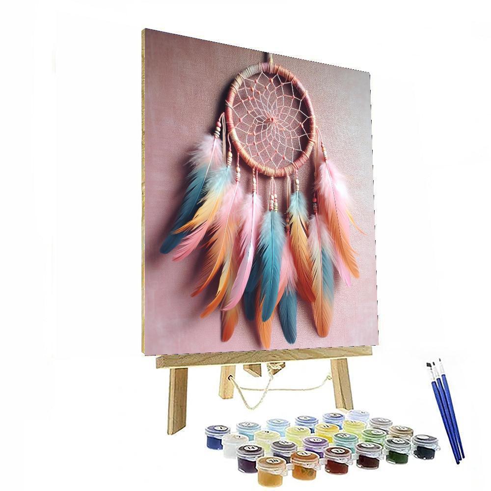 Boho Dreamcatcher Delight Paint By Color