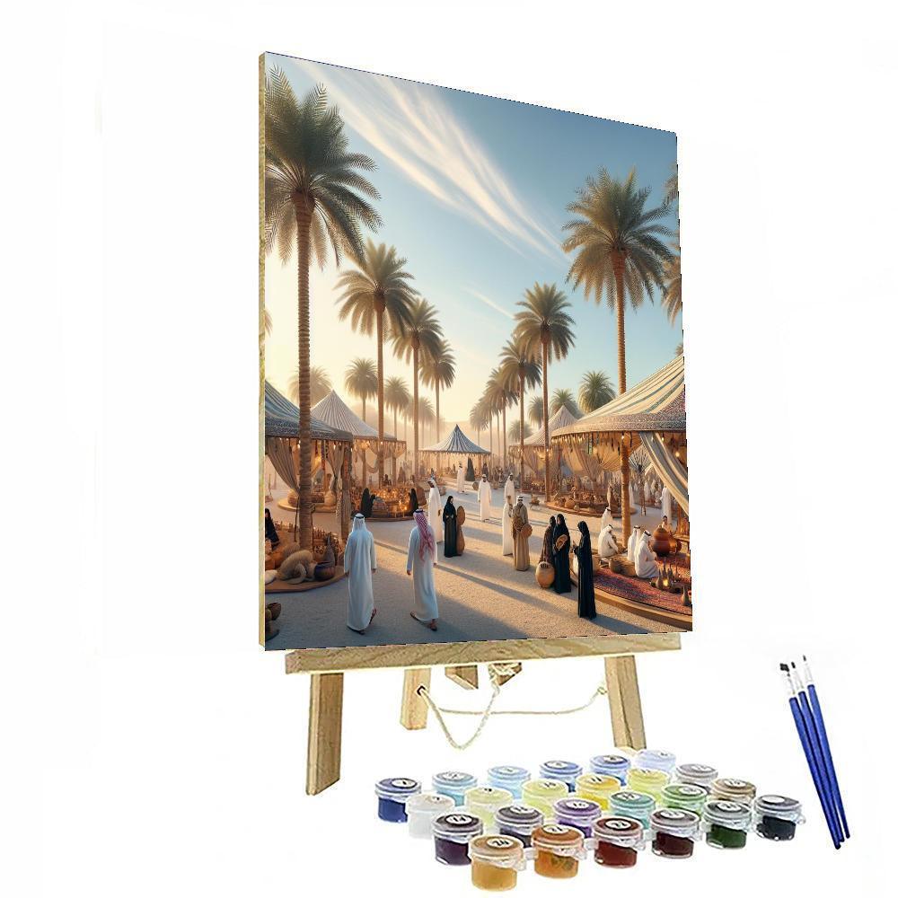 Al Ain Oasis Festival - United Arab Emirates DIY Paint By Numbers