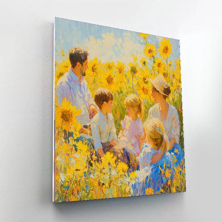 Sunshine Of A Mother's Smile Paint By Numbers