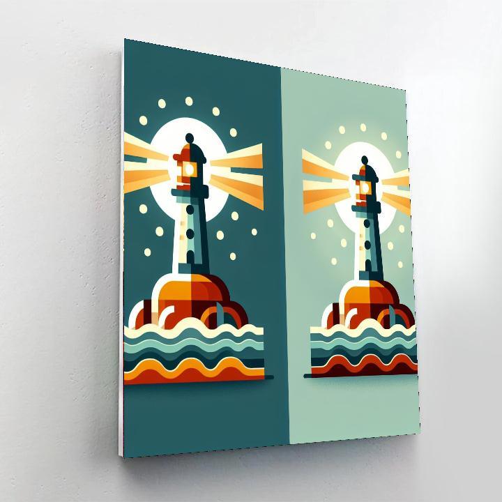 Lighthouse Luminescence Paint By Color