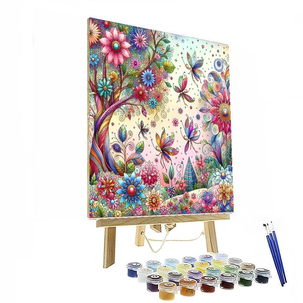 Imaginative Fairyland Quest Paint By Color