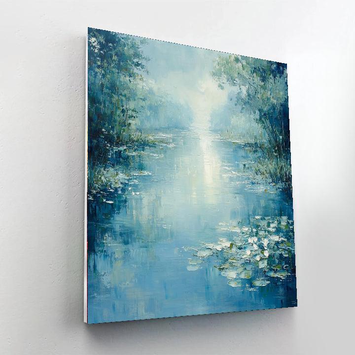 Edgar Degas Inspired Reflections Of Still Waters  Paint By Numbers