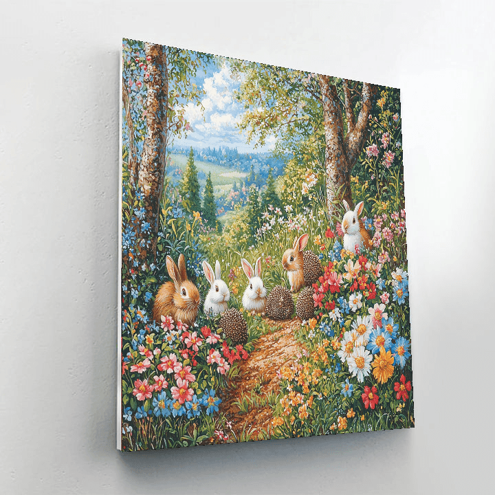 Beatrix Potter Inspired Animal Whispers  Paint By Numbers Kits