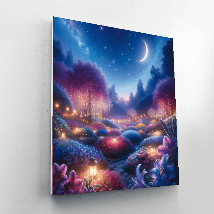 Mystical Night Garden Paint By Color