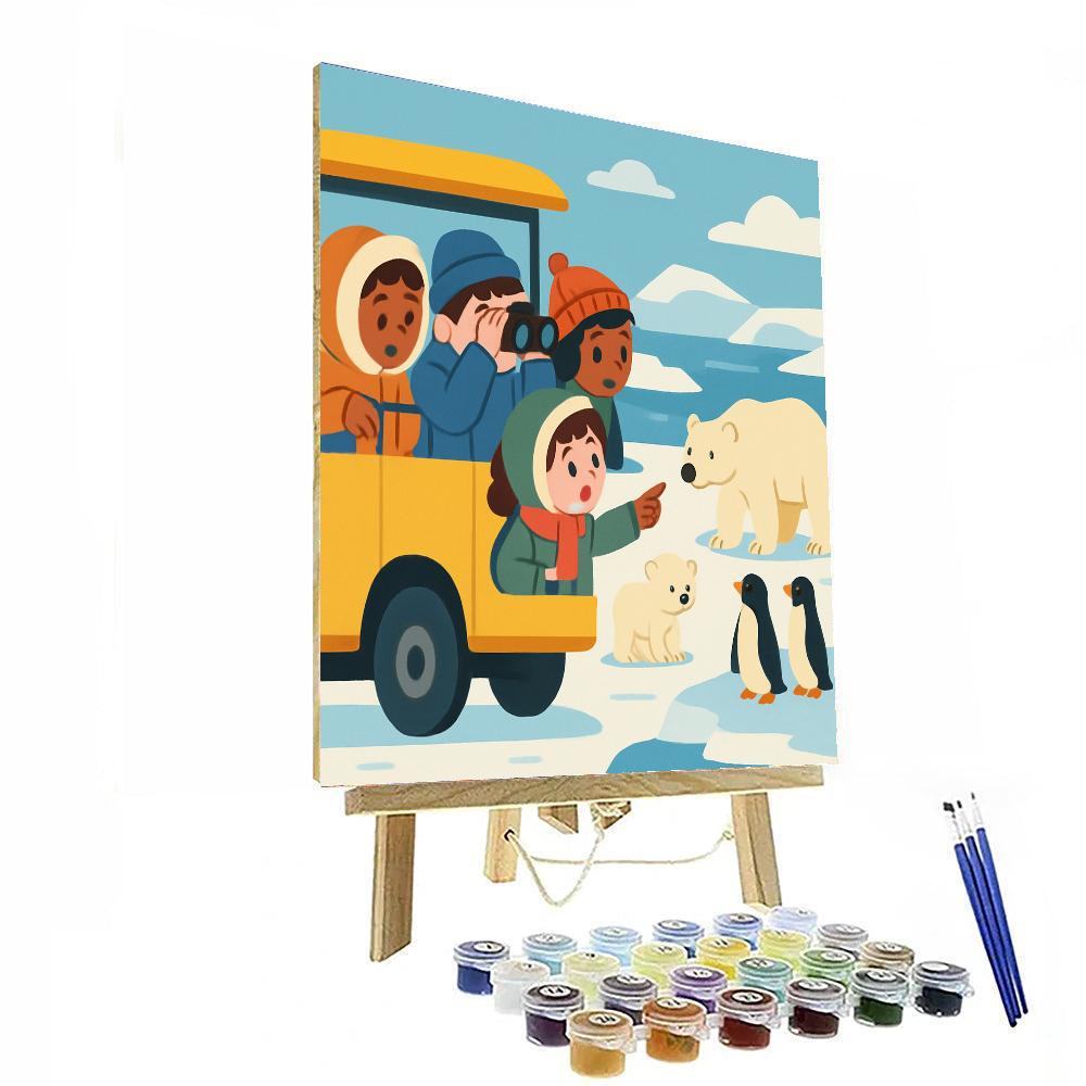 Safari In The Arctic Paint By Number