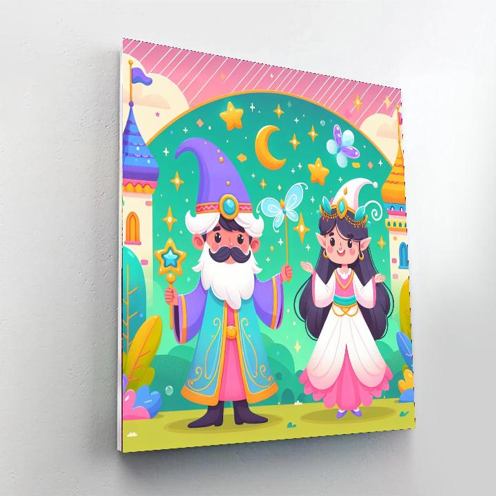 Fantastic Fantasy Characters Painting By Numbers Kit