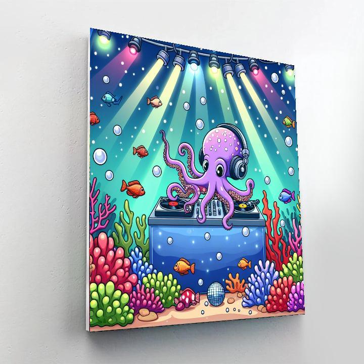 Funky Underwater Disco Paint By Color