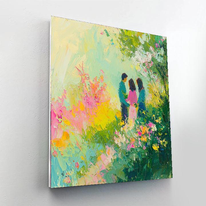 Tending Love's Garden Paint By Number