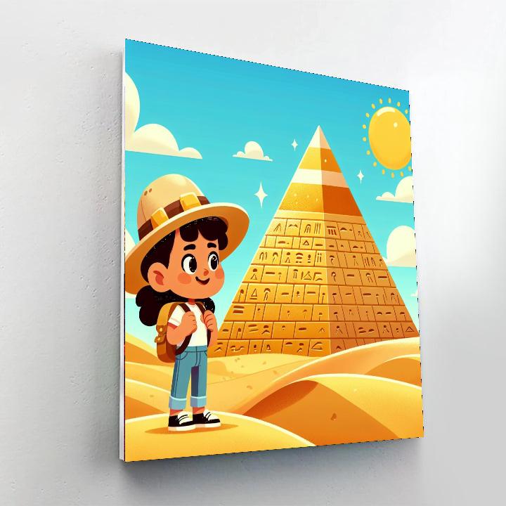 Enigmatic Egyptian Expedition Paint By Numbers