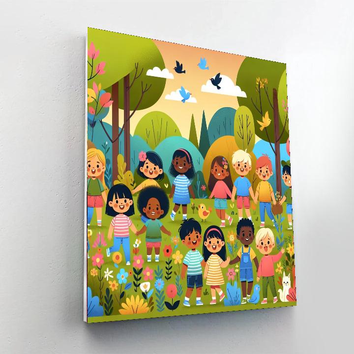 Nature Trail Discovery Painting By Numbers Kit