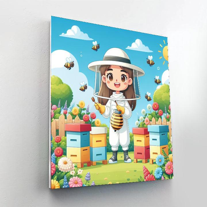 Busy Beekeeper Paint By Numbers