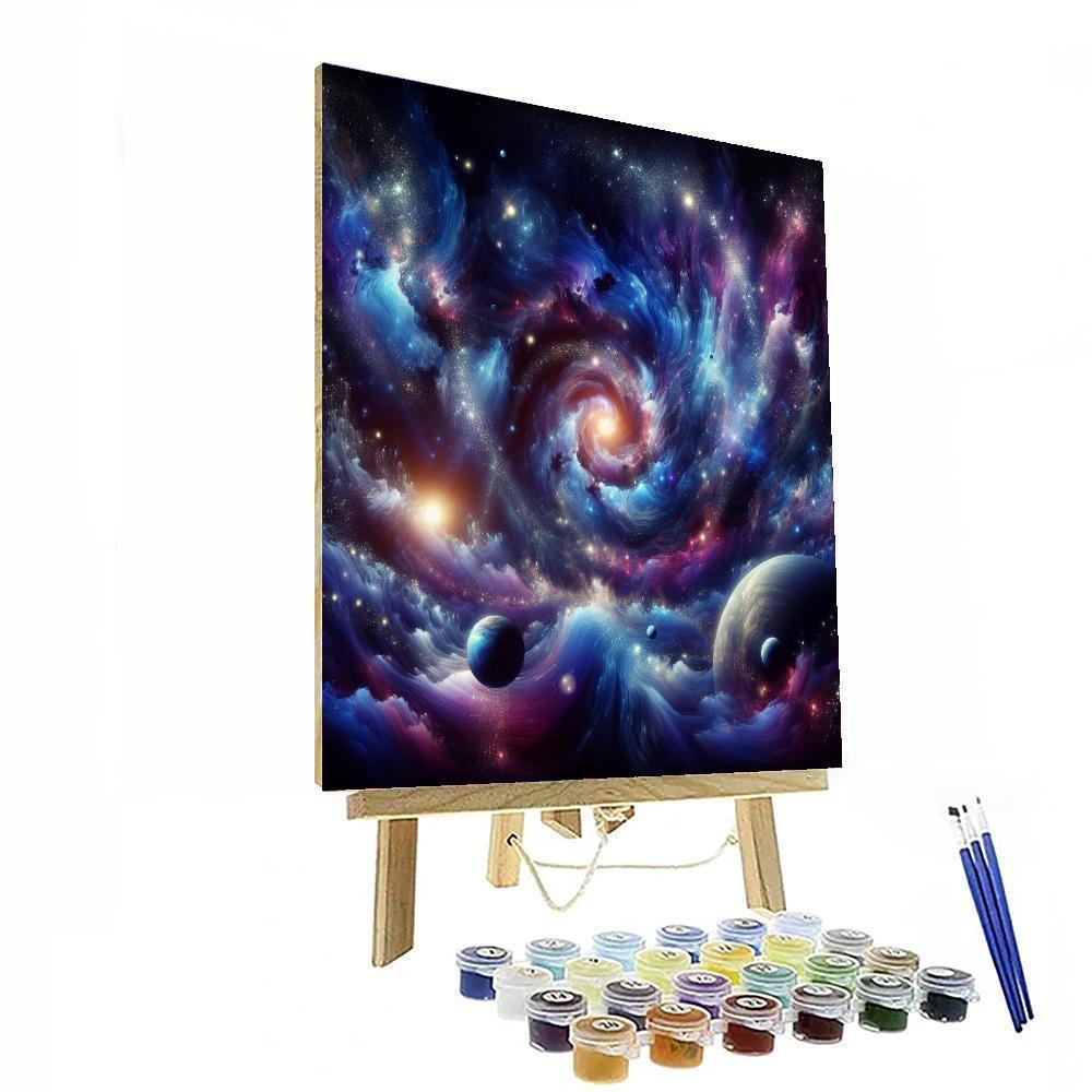 Mystical Space Odyssey Paint By Numbers
