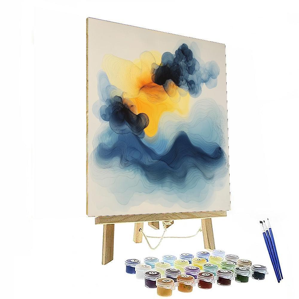 Joan Miró Inspired Dreamy Dimensions  Paint By Numbers Art