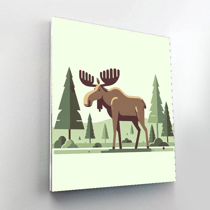 Mellow Moose Numbered Painting Kits
