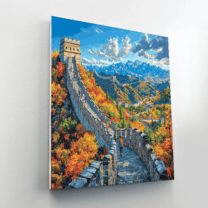 Great Wall Of China DIY Paint By Numbers