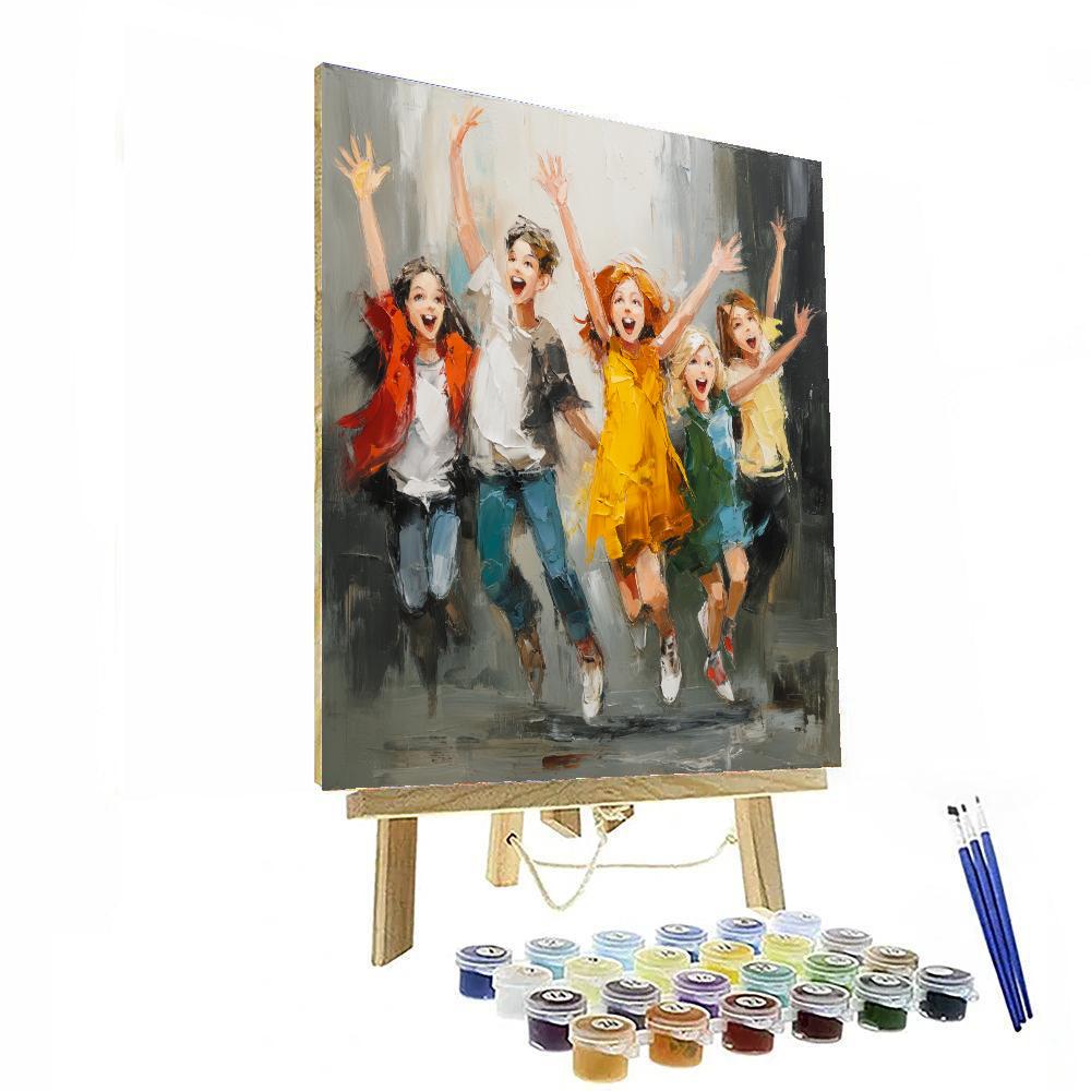 Love In Every Brush Stroke DIY Paint By Numbers