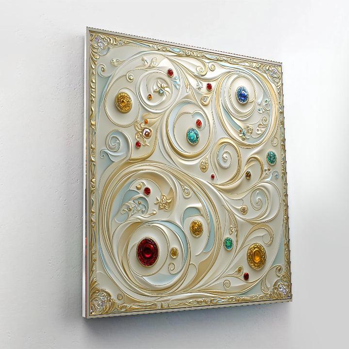 Alphonse Mucha Inspired Symphony Of Elemental Spirits  Paint By Numbers Kits