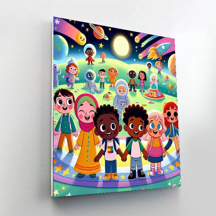 Cosmic Connection Voyage Paint By Numbers Kits