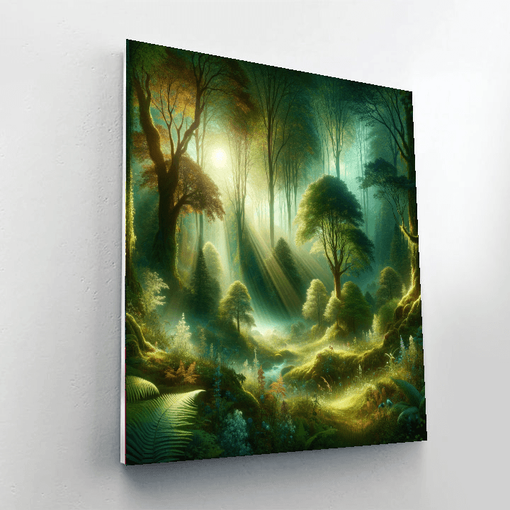 Magical Forest Wander DIY Paint By Numbers