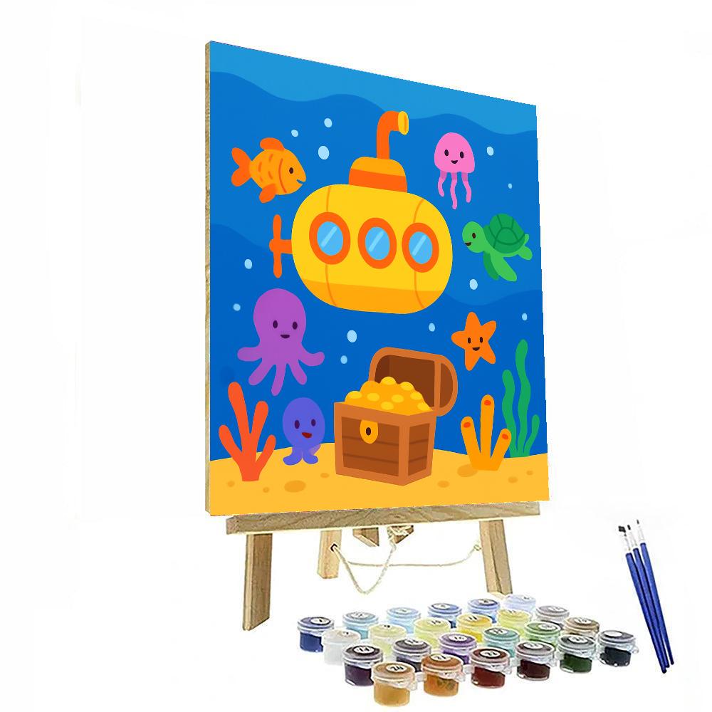 Ocean Explorer Challenge Paint By Color