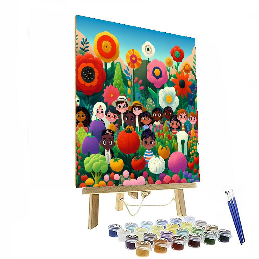 Giant's Secret Garden DIY Paint By Numbers