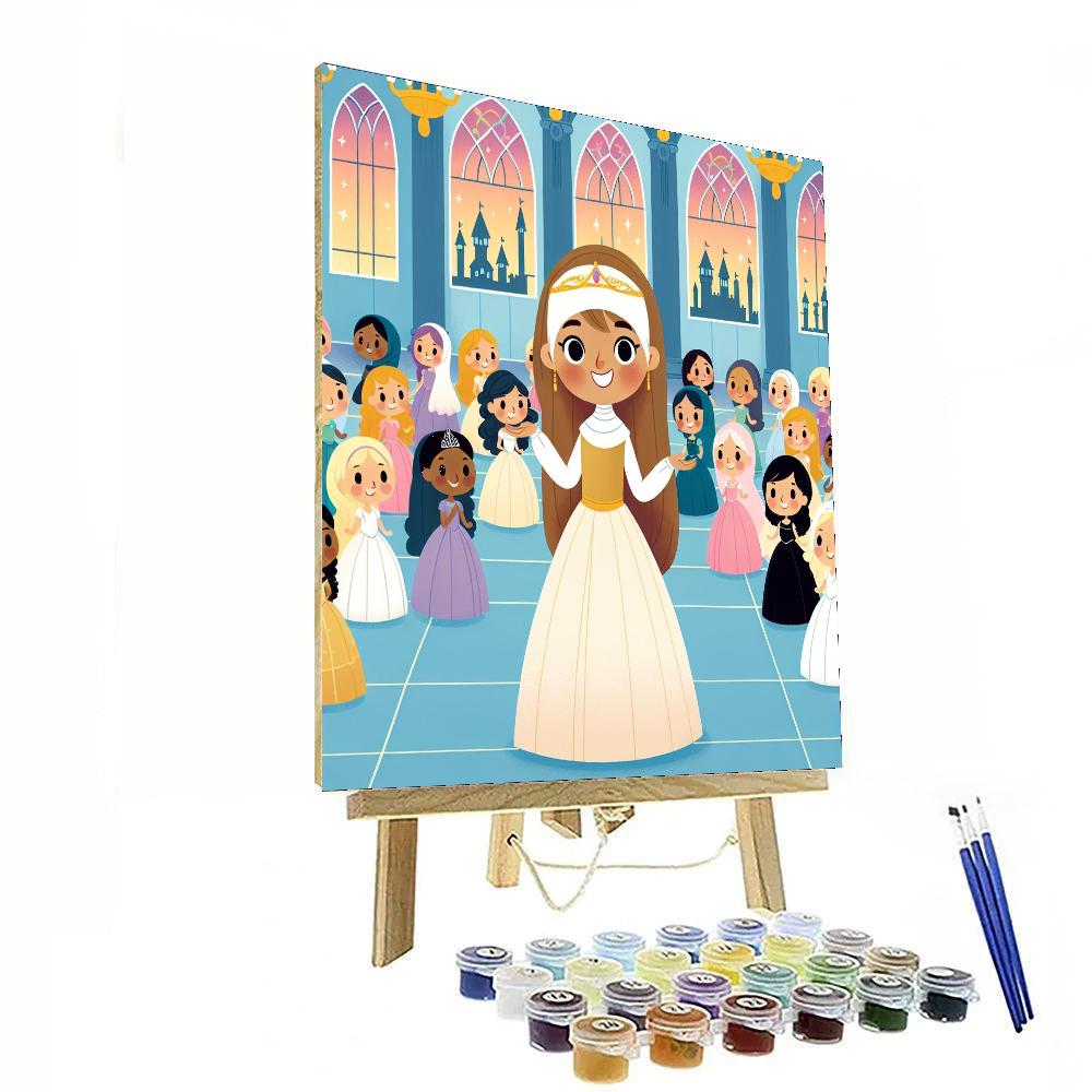 Princess Party Painting Number Kit