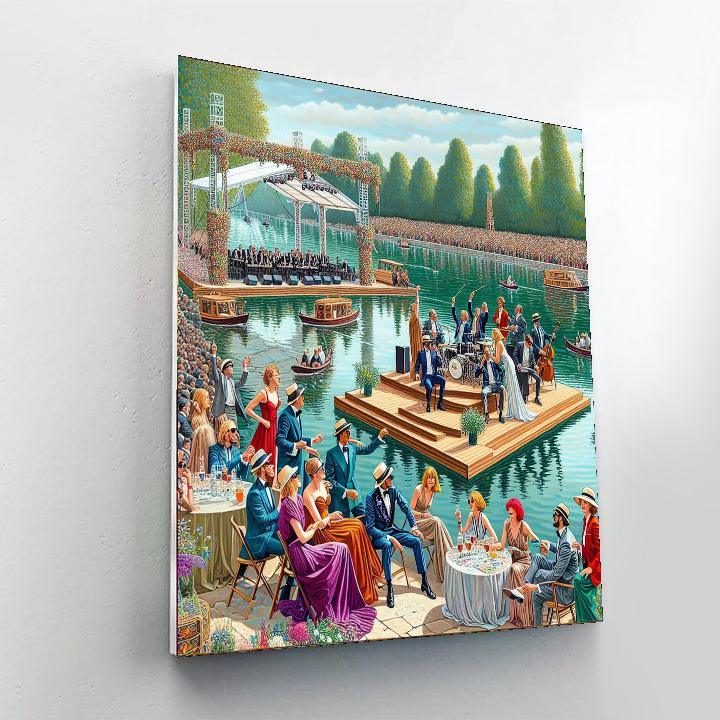 Henley Festival - Henley-on-thames Paint By Numbers Art