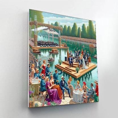 Henley Festival - Henley-on-thames Paint By Numbers Art