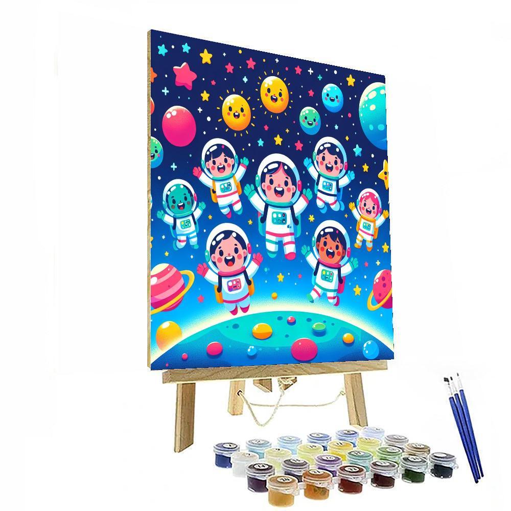 Magical Space Quest DIY Paint By Numbers