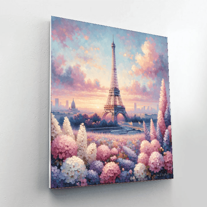 Dreamy Parisian Views Numbered Painting Kits