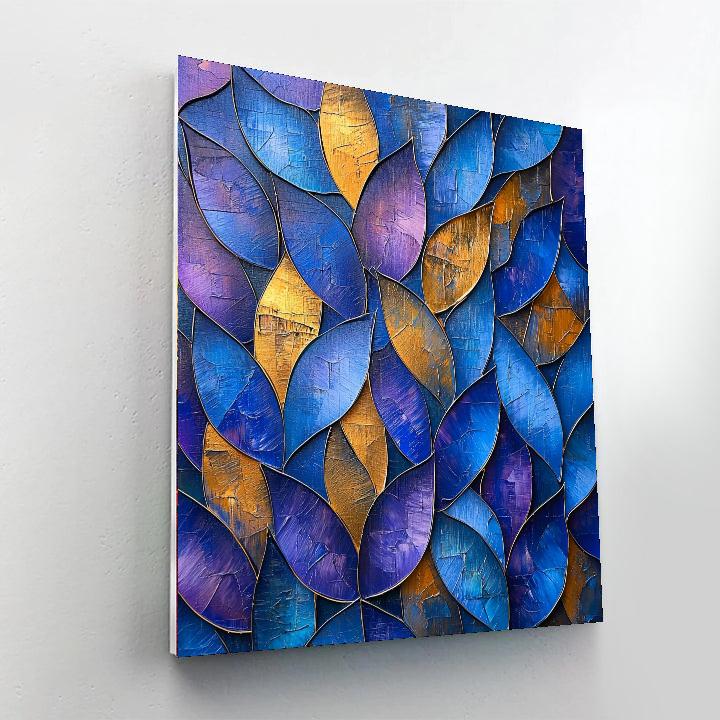 Paul Cézanne Inspired Layered Dreams  Paint By Numbers Kits