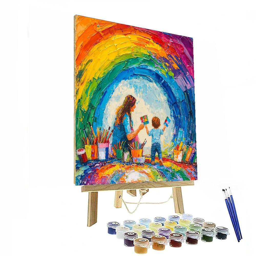 Rainbow Of Joy Paint By Number