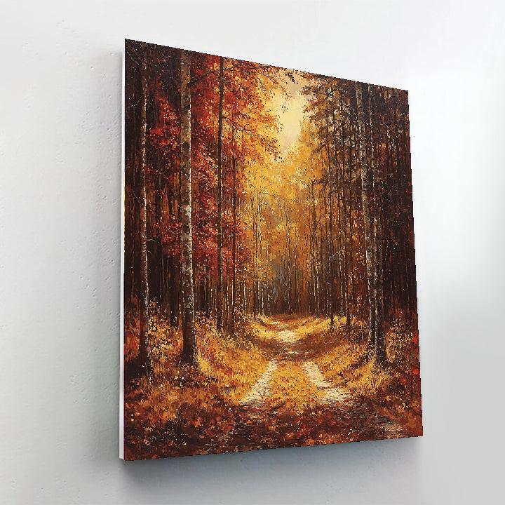 John Constable Inspired Whispering Leaves  Painting By Numbers Kit