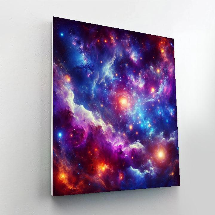Galactic Wonderworld Painting By Numbers Kit