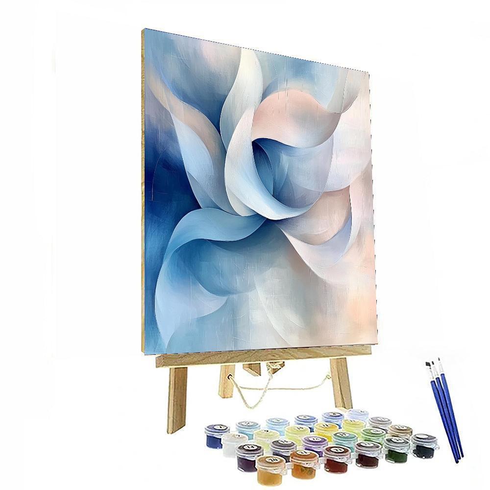 Leonardo Da Vinci Inspired Gentle Swirls Of Wind  Paint By Numbers Art