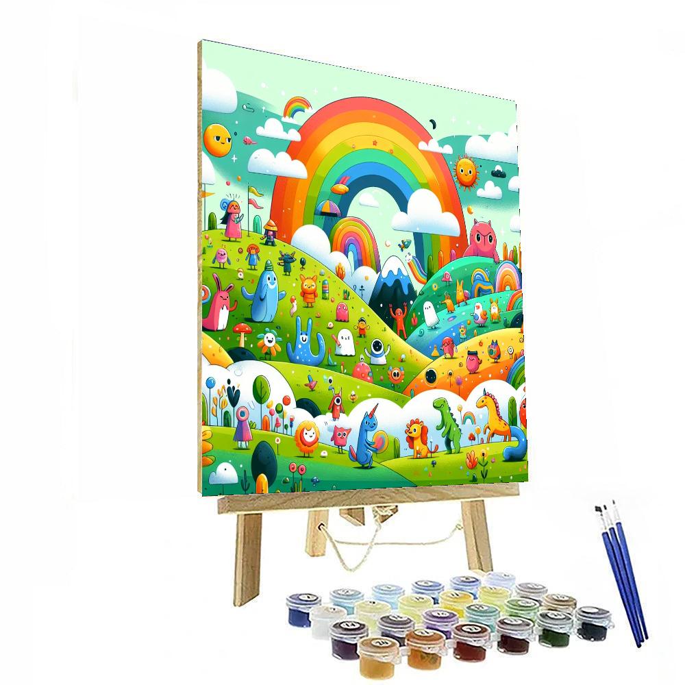 World Of Imagination Paint By Numbers