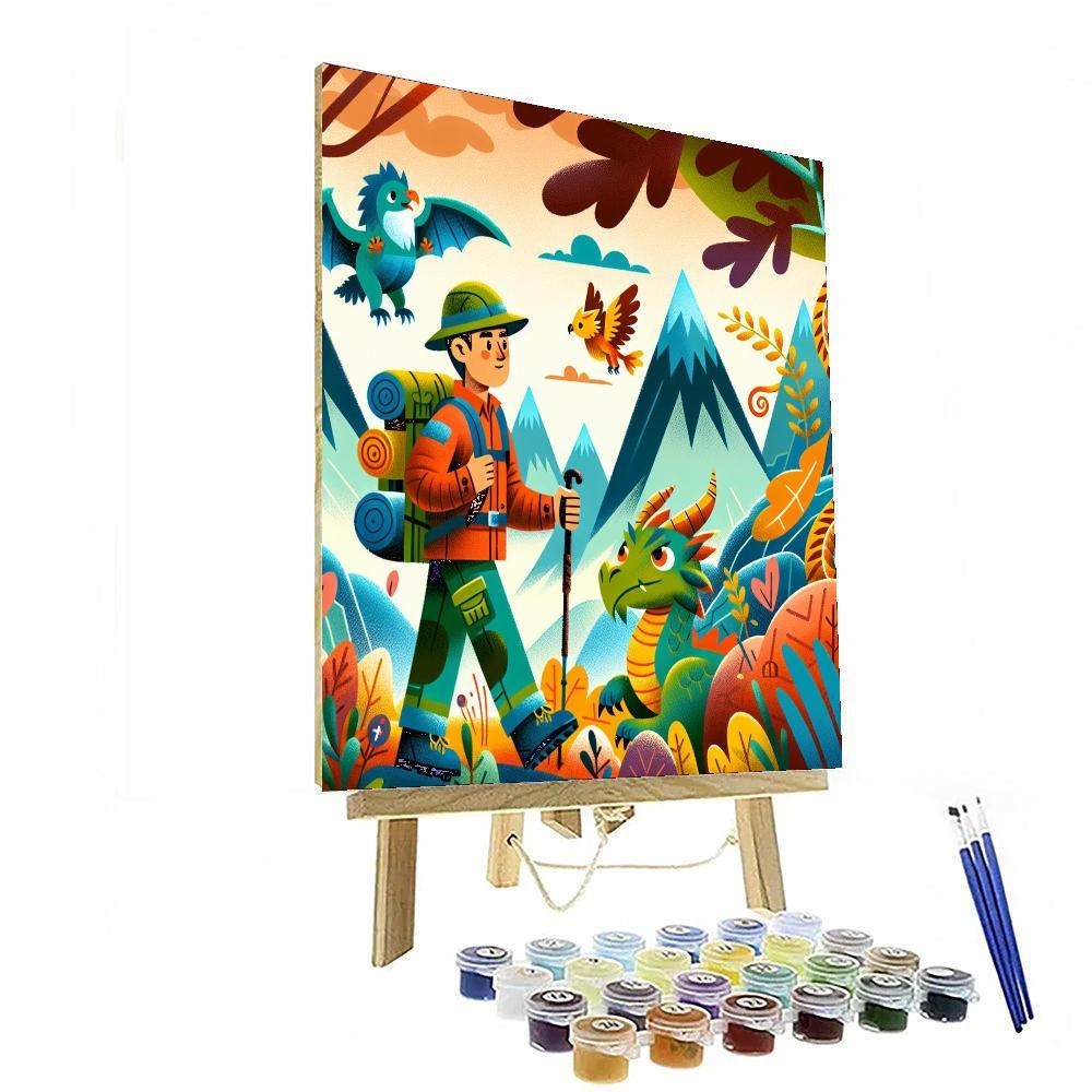 Mystic Mountains Adventure Paint By Numbers Kits