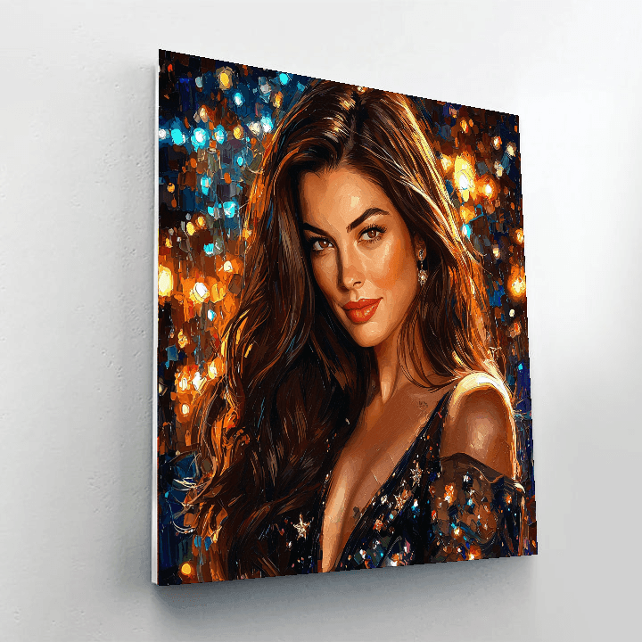 Anne Hathaway: The Enchanting Dreamer Of Hollywood Paint By Numbers