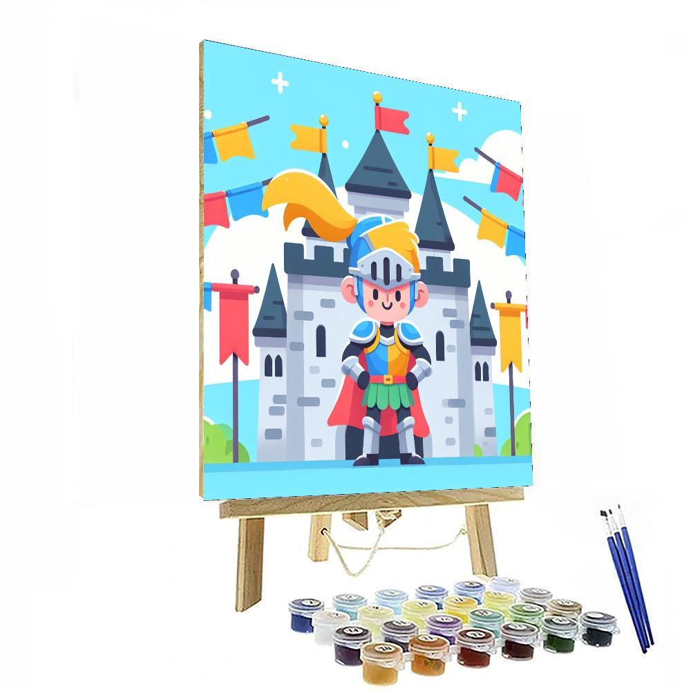 Medieval Kingdom DIY Paint By Numbers