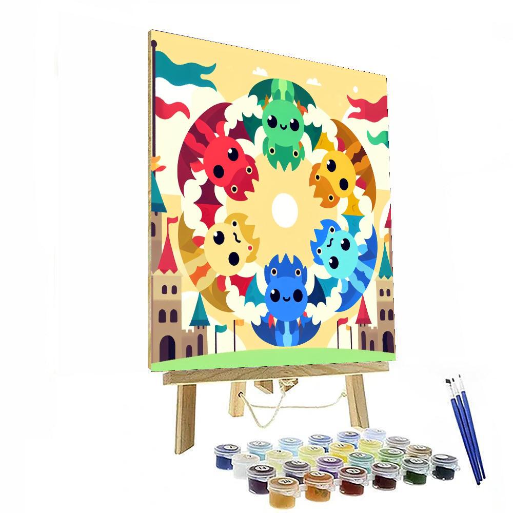 Dragon Dance Paint By Numbers Kits