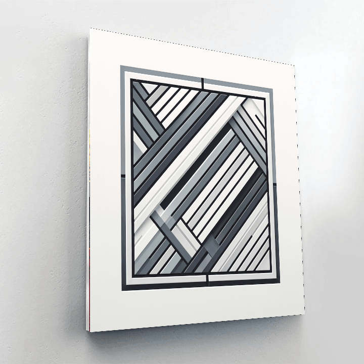 Chic Geometric Patterns Paint By Color