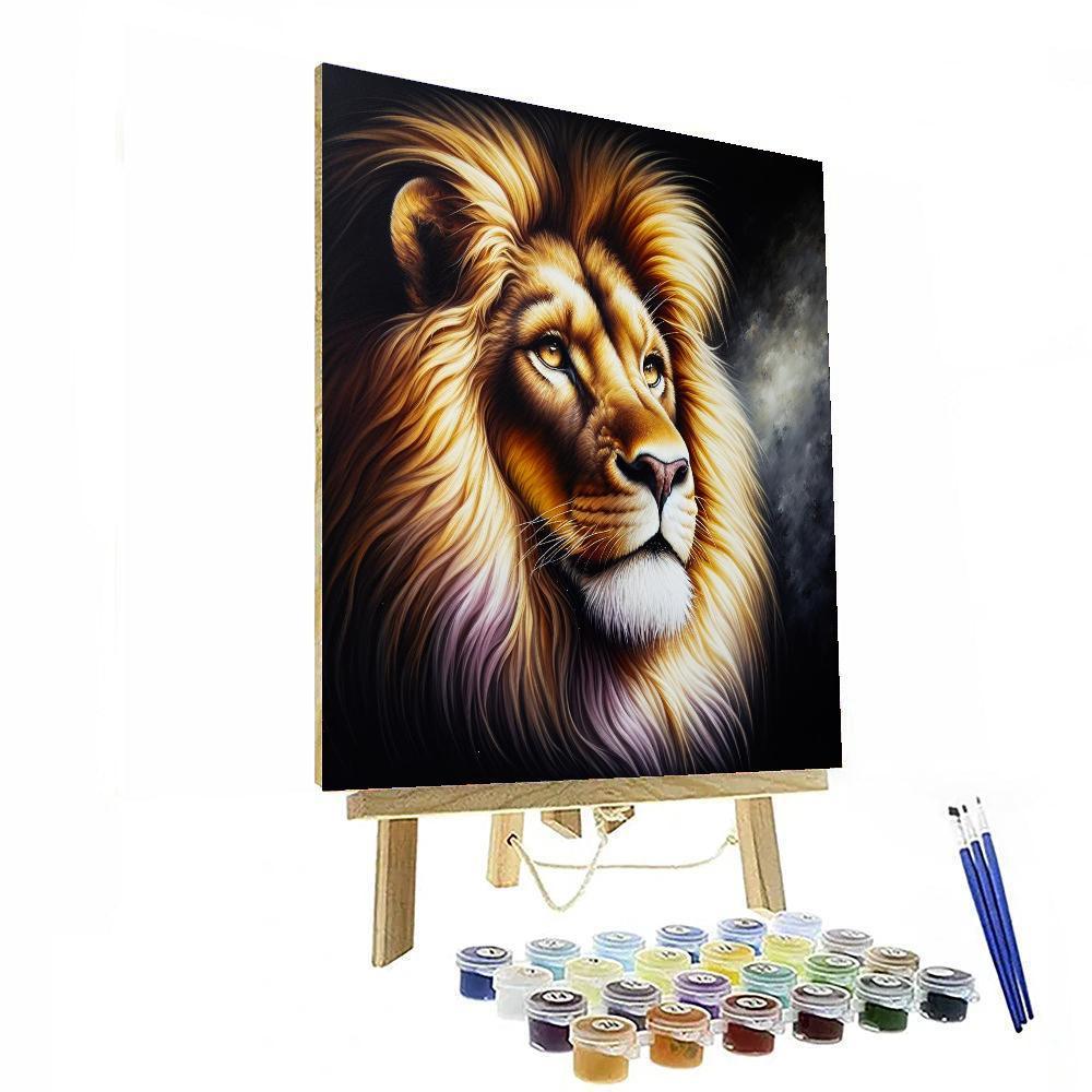 Majestic Lion Majesty DIY Paint By Numbers