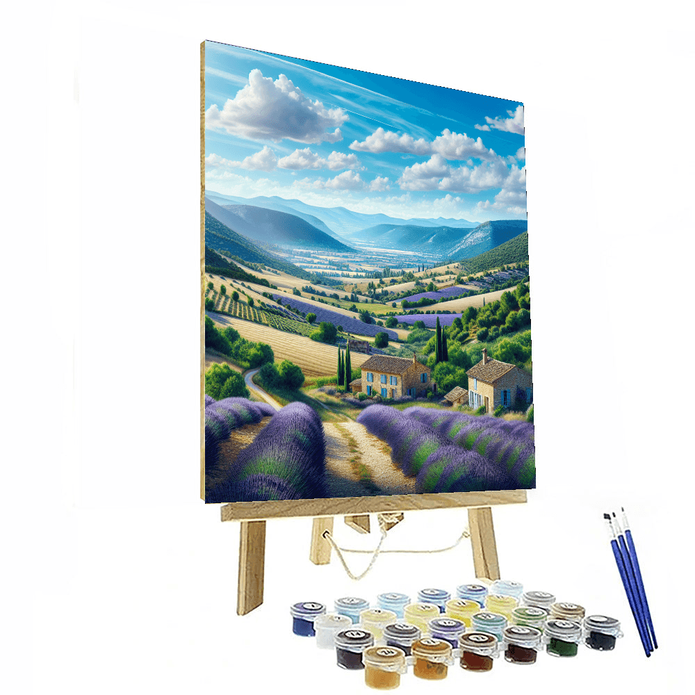 Charming Provence Countryside Paint By Numbers